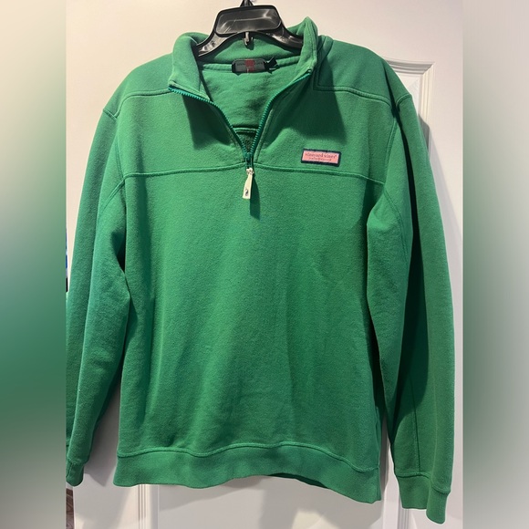 Vineyard Vines Other - Vineyard Vines Men’s Green Quarter-Zip Sweater